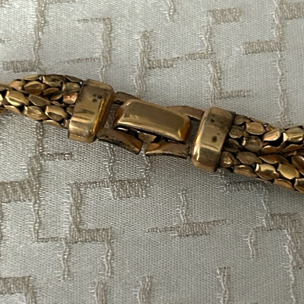 Bigney Gold Textured Necklace